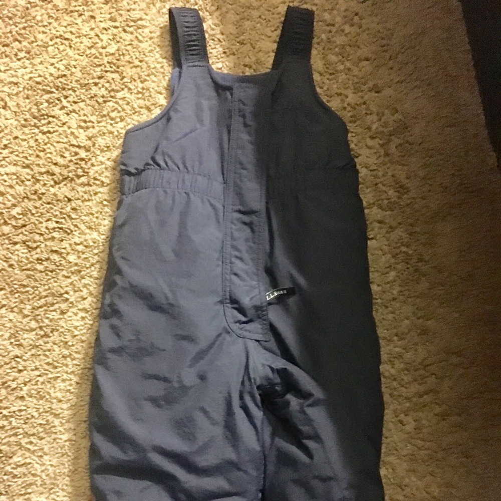 L.L. Bean snow bibs